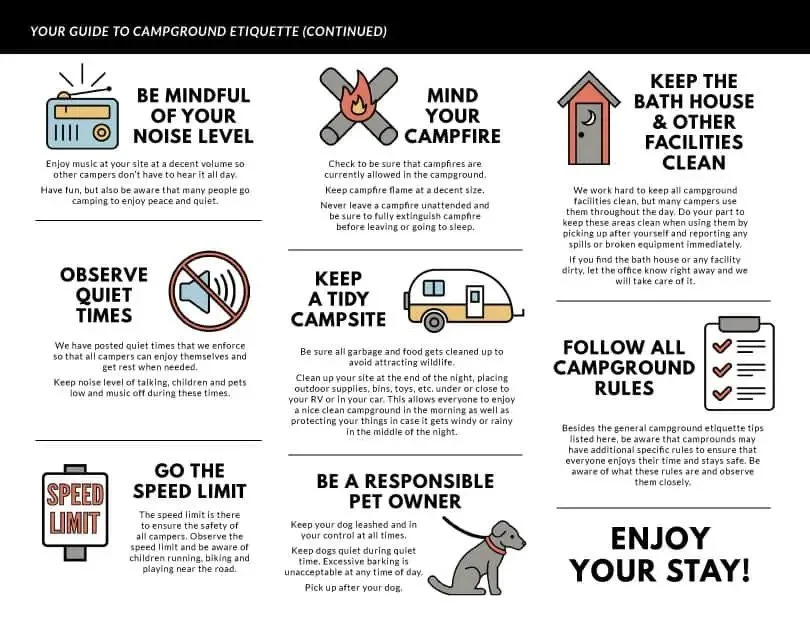 Group Camping Considerations